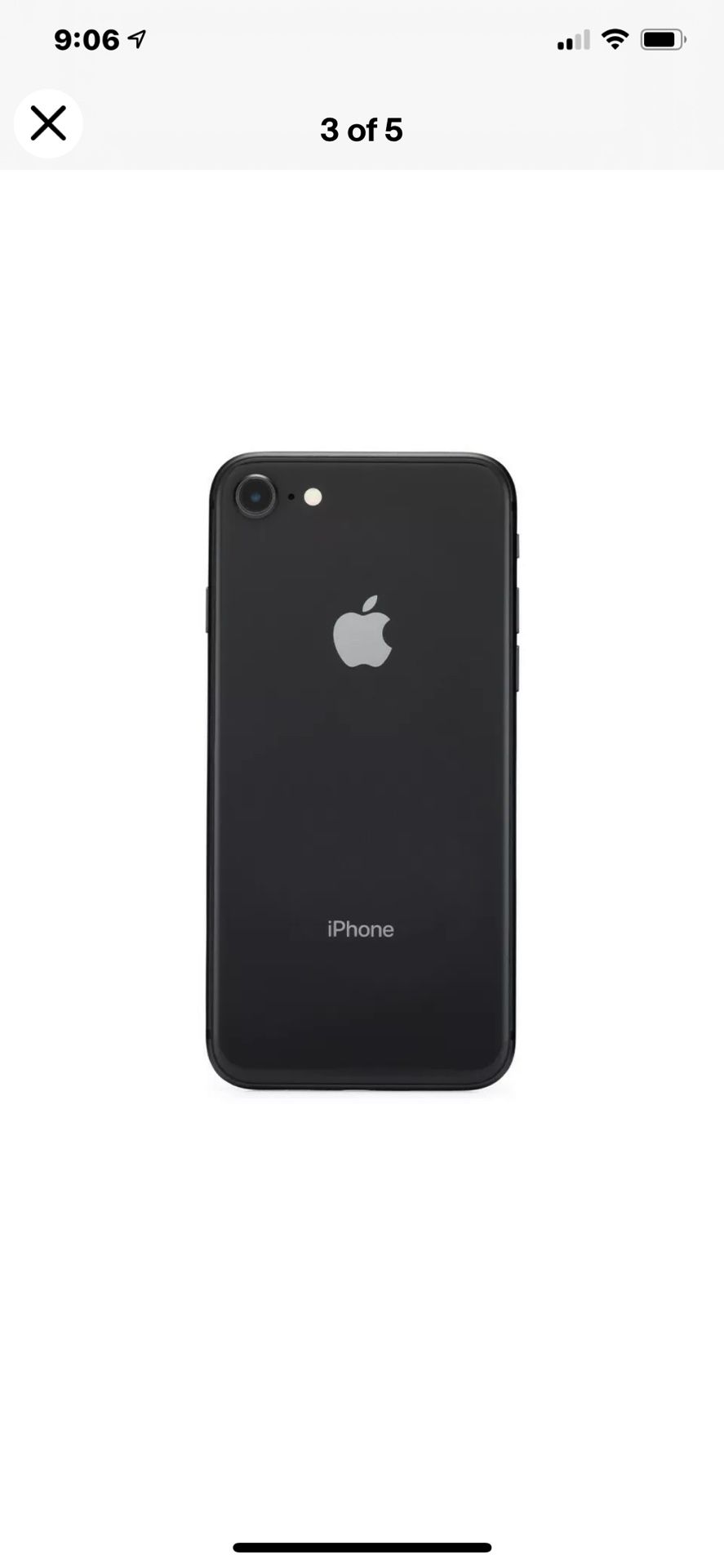 Apple iPhone 8 64GB GSM Unlocked AT&T T-Mobile Very Good Condition - Like New $300