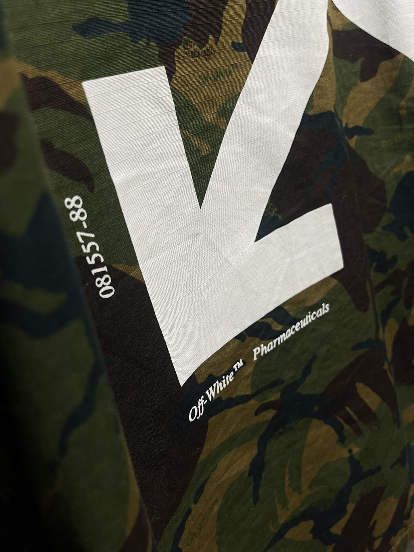 Off-white Camo Jacket