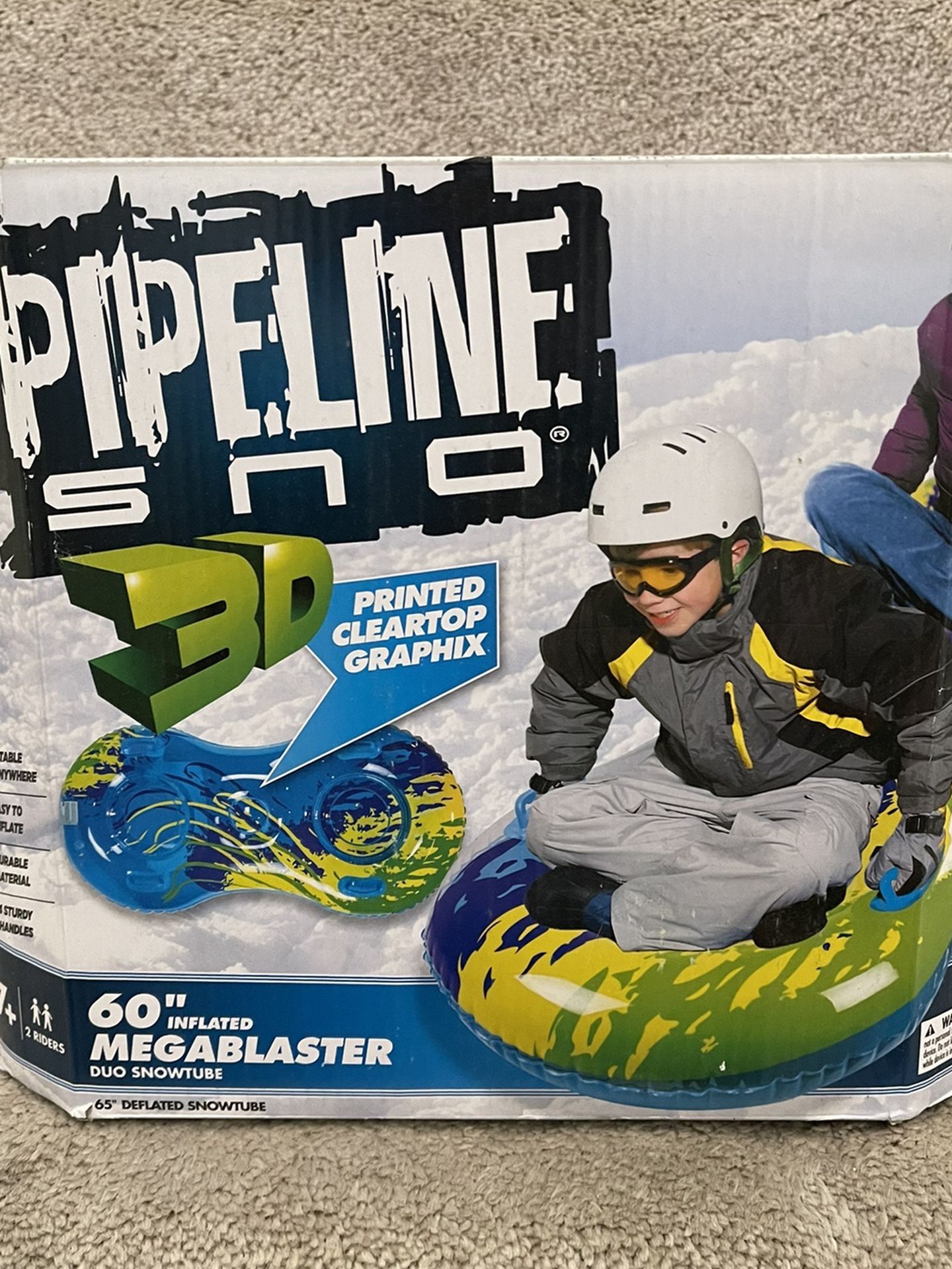 NEW 60” Pipeline SNO Snowtube