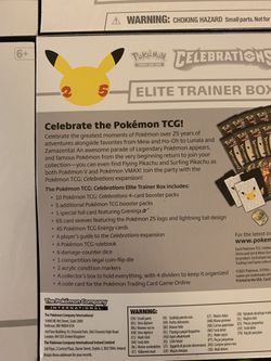 Pokémon 25th Anniversary Celebrations ETB  Thumbnail