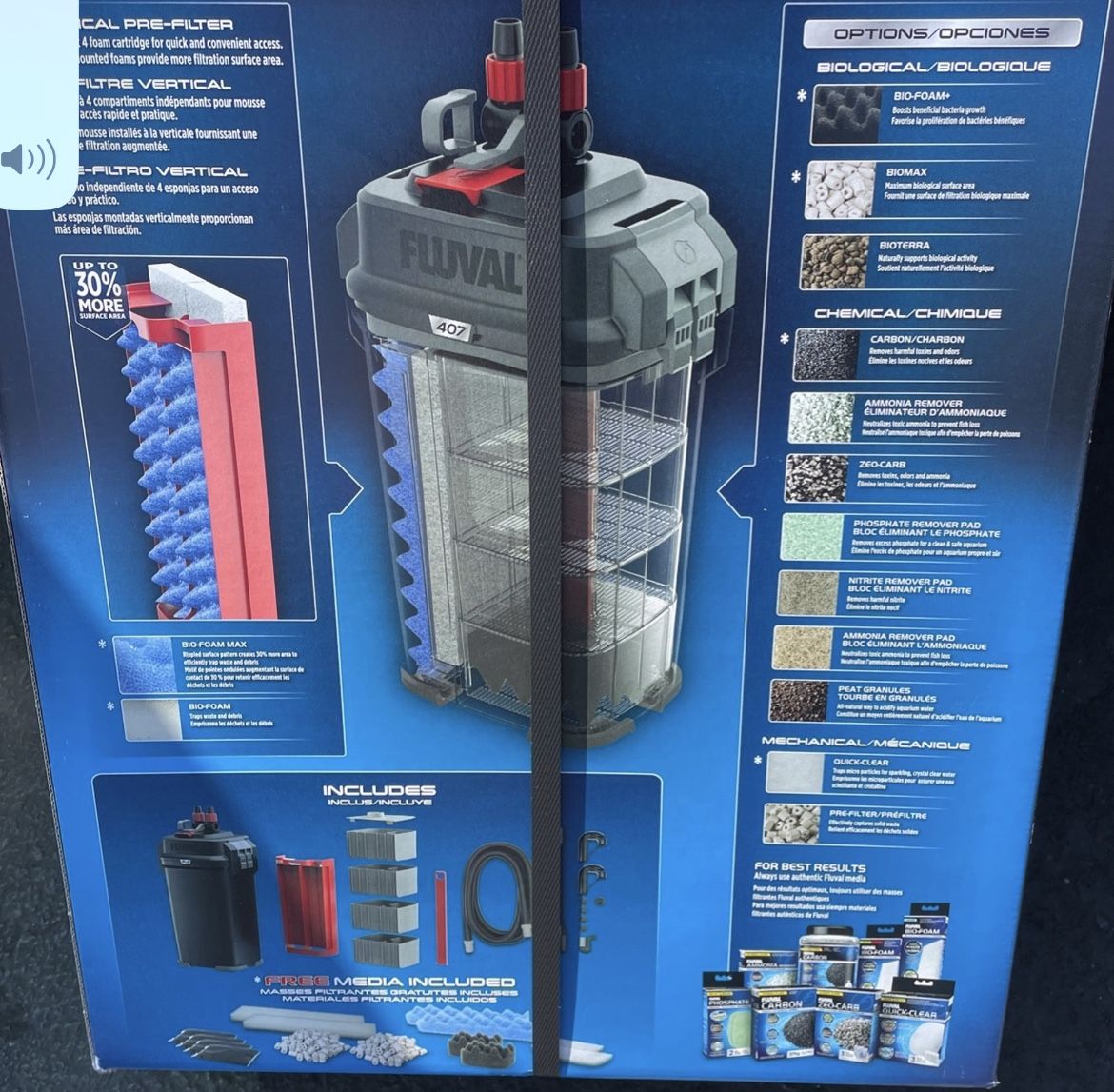 Fluval 407 Performance Canister Filter