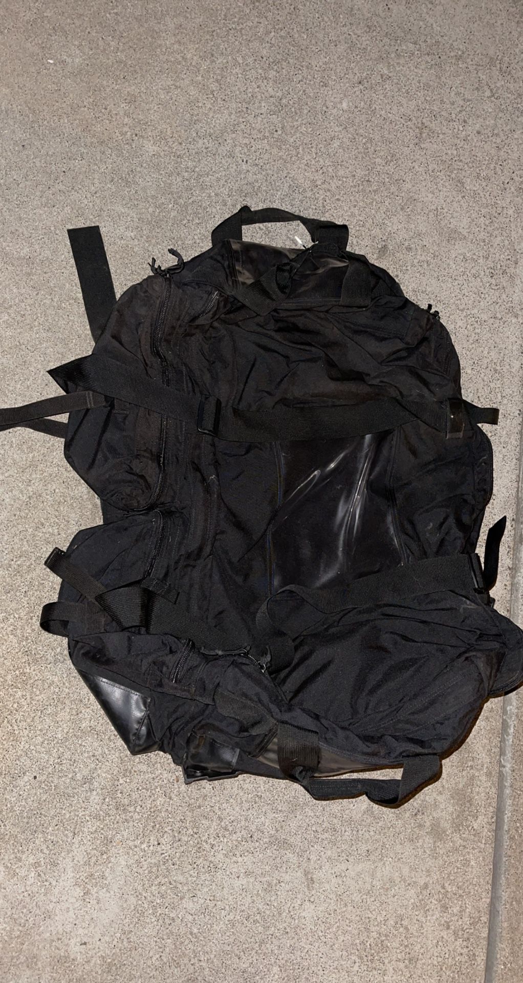 All, Black, Duffle, Bag