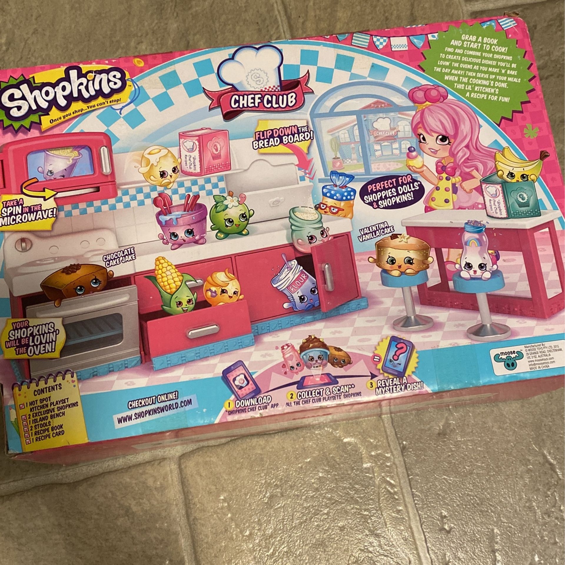 Shopkins Hot Spot Kitchen Chef Club