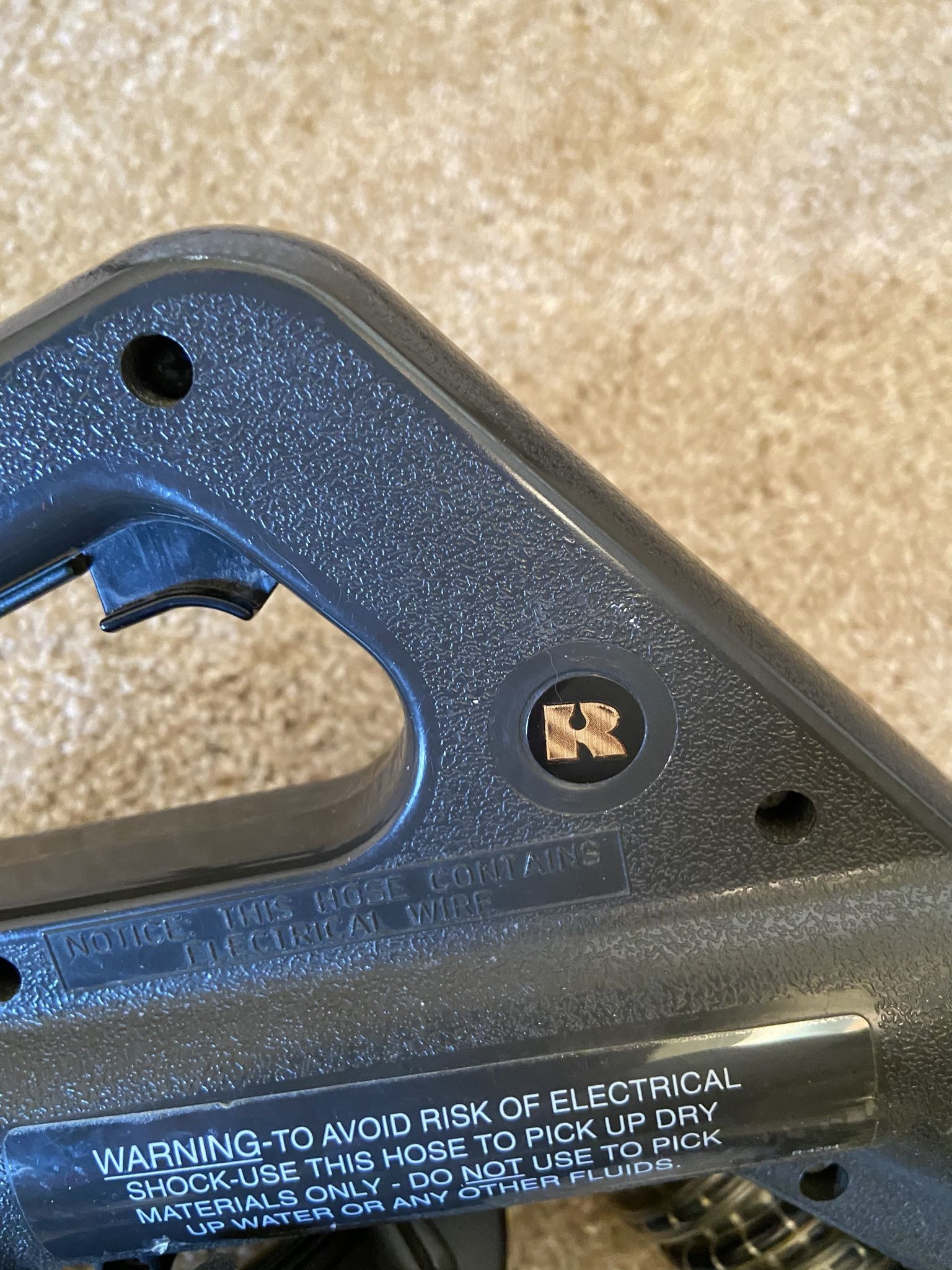 Rainbow E-series Vacuum Hose And Nozzle Hook-up