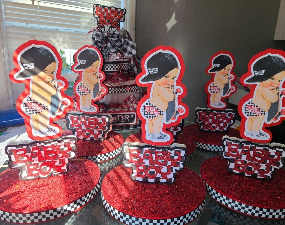 Left Over VANS BABY SHOWER THEME