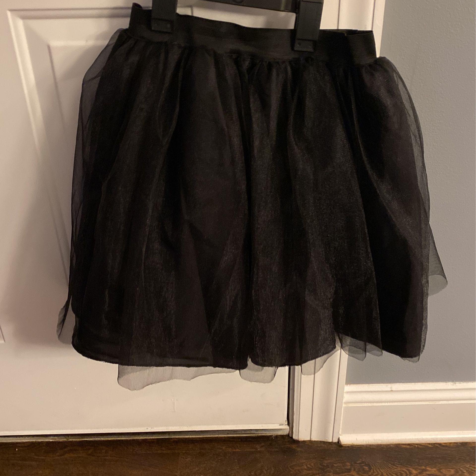 Black Light Up Tulle Skirt 