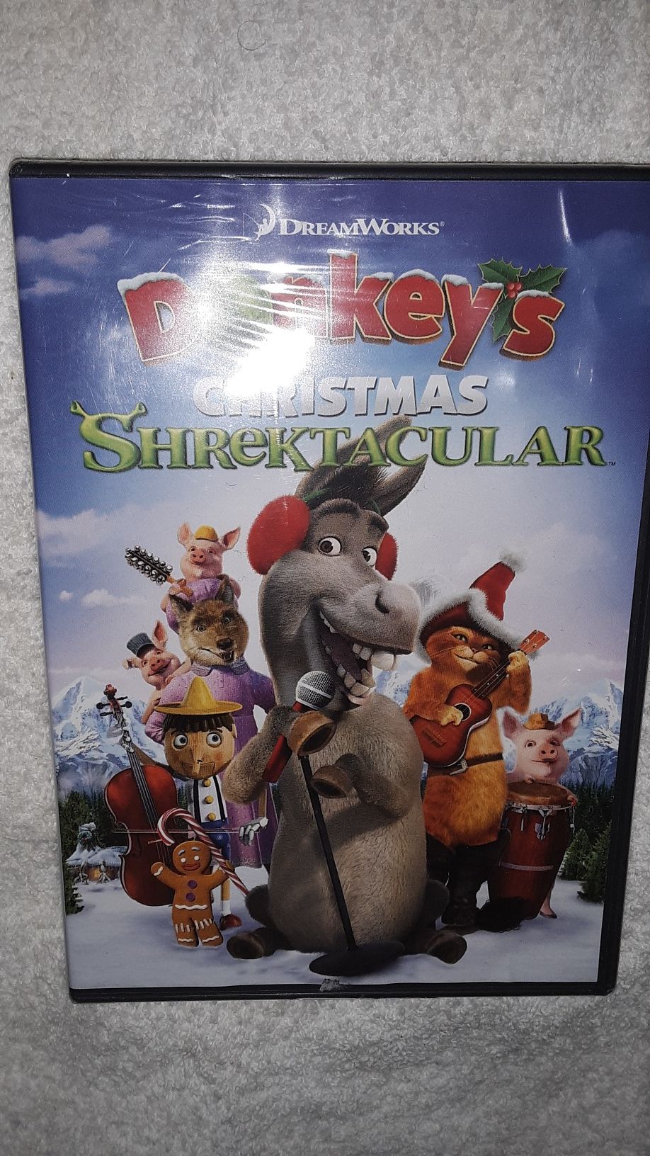Shrek donkey Christmas dvd