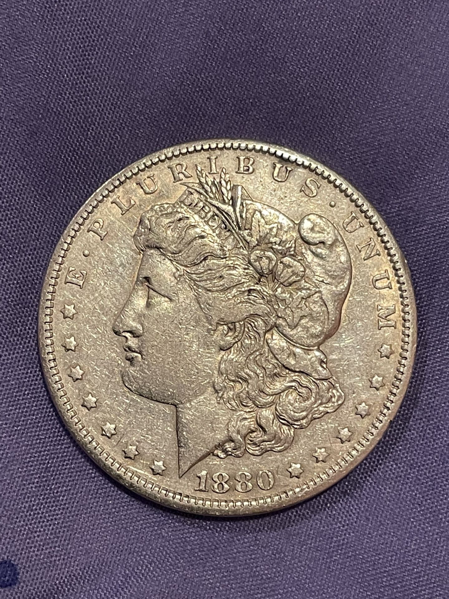1880 Morgan Silver Dollar