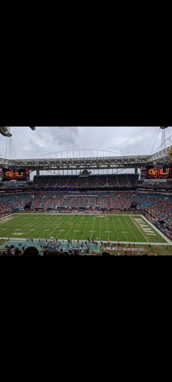 1 Miami Hurricanes vs North Carolina State Football Ticket Section 316 Alumni Section (1 Ticket)