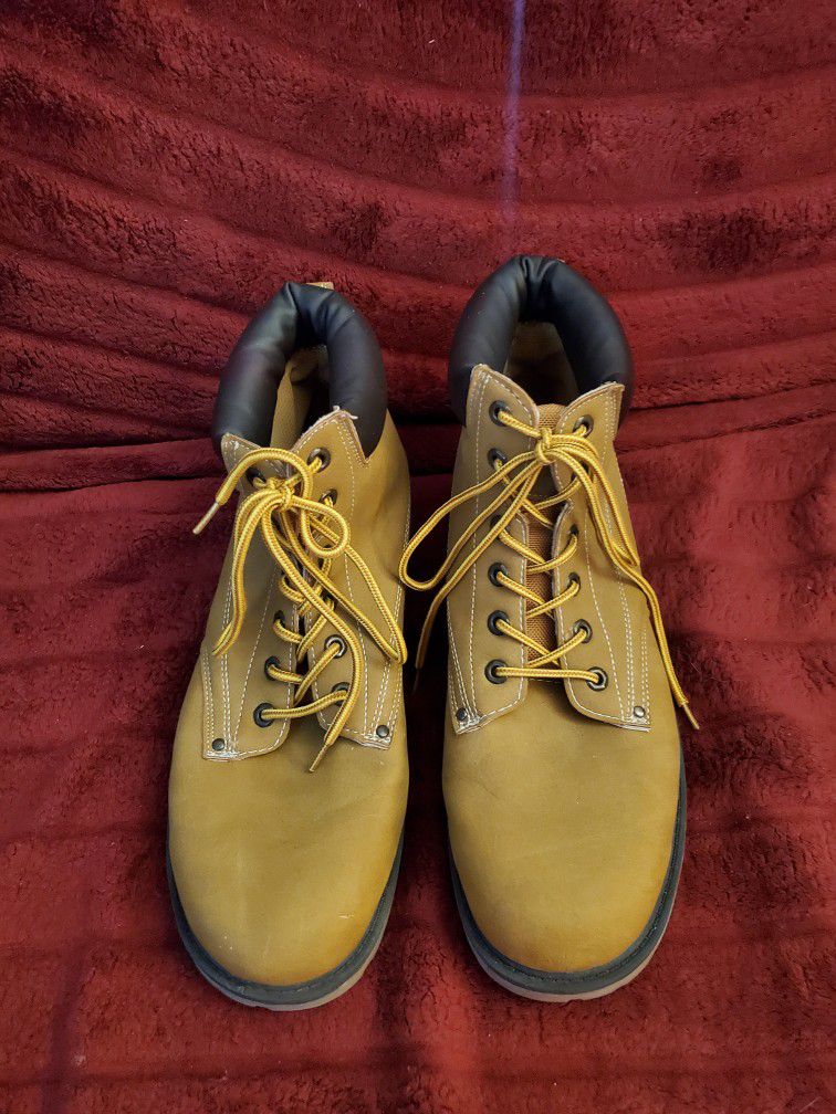 MENS MOSSIMMO SUPPLY CO. WORK BOOTS SIZE 13