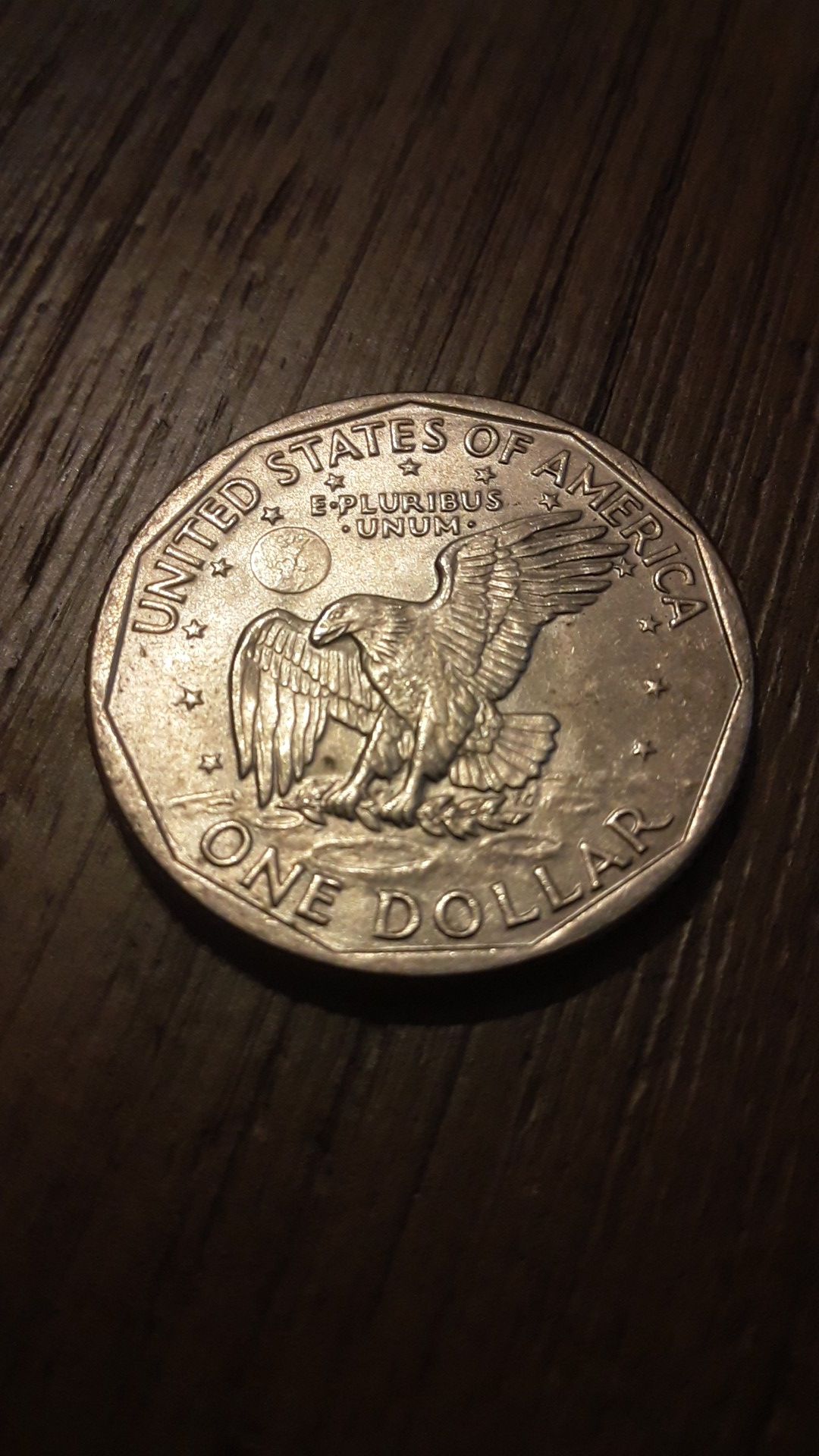 1979 D Susan B Anthony dollar coin.