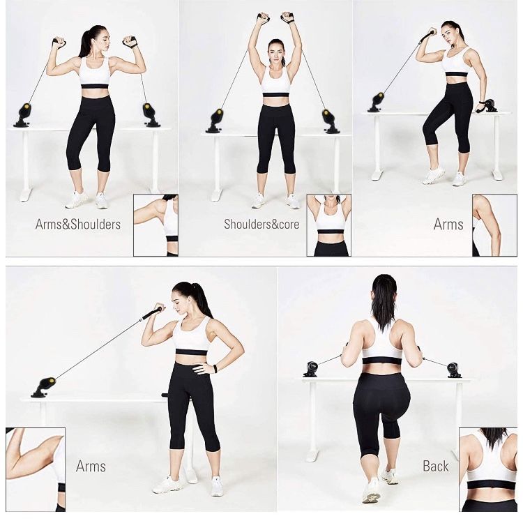 Home Gym Equipment,Removable Tension Rope Training, at Home Gym Equipment
