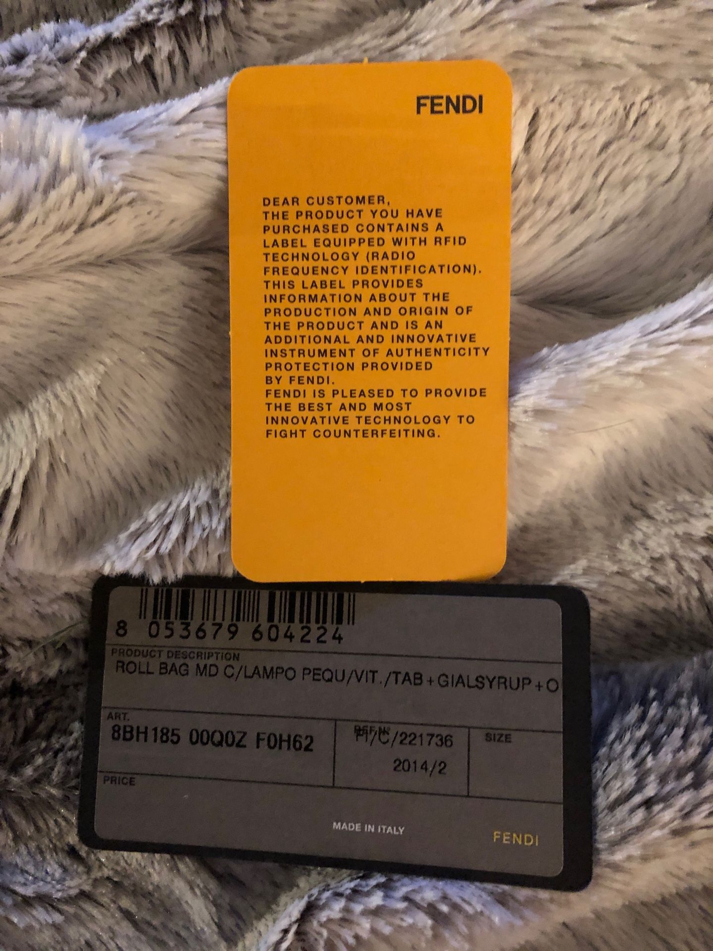 Fendi roll bag