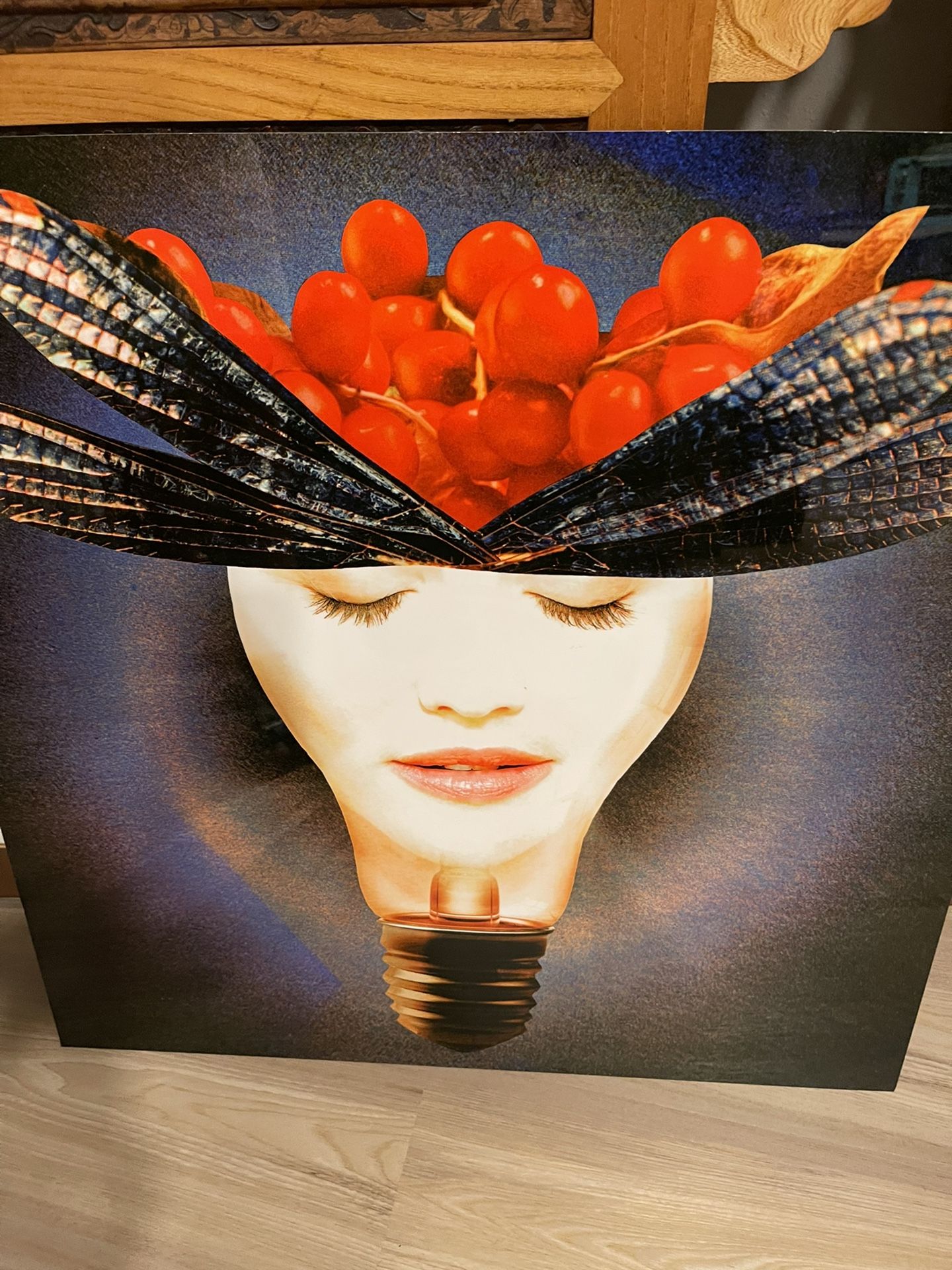Light Metal Print 24x24