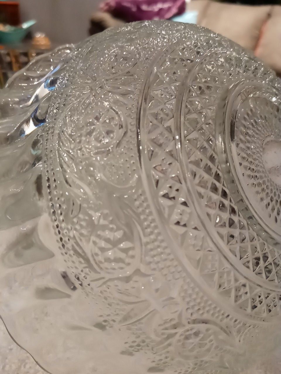 Four Beautiful Crystal bowl