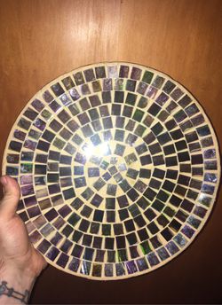 Stained Glass Platter Thumbnail