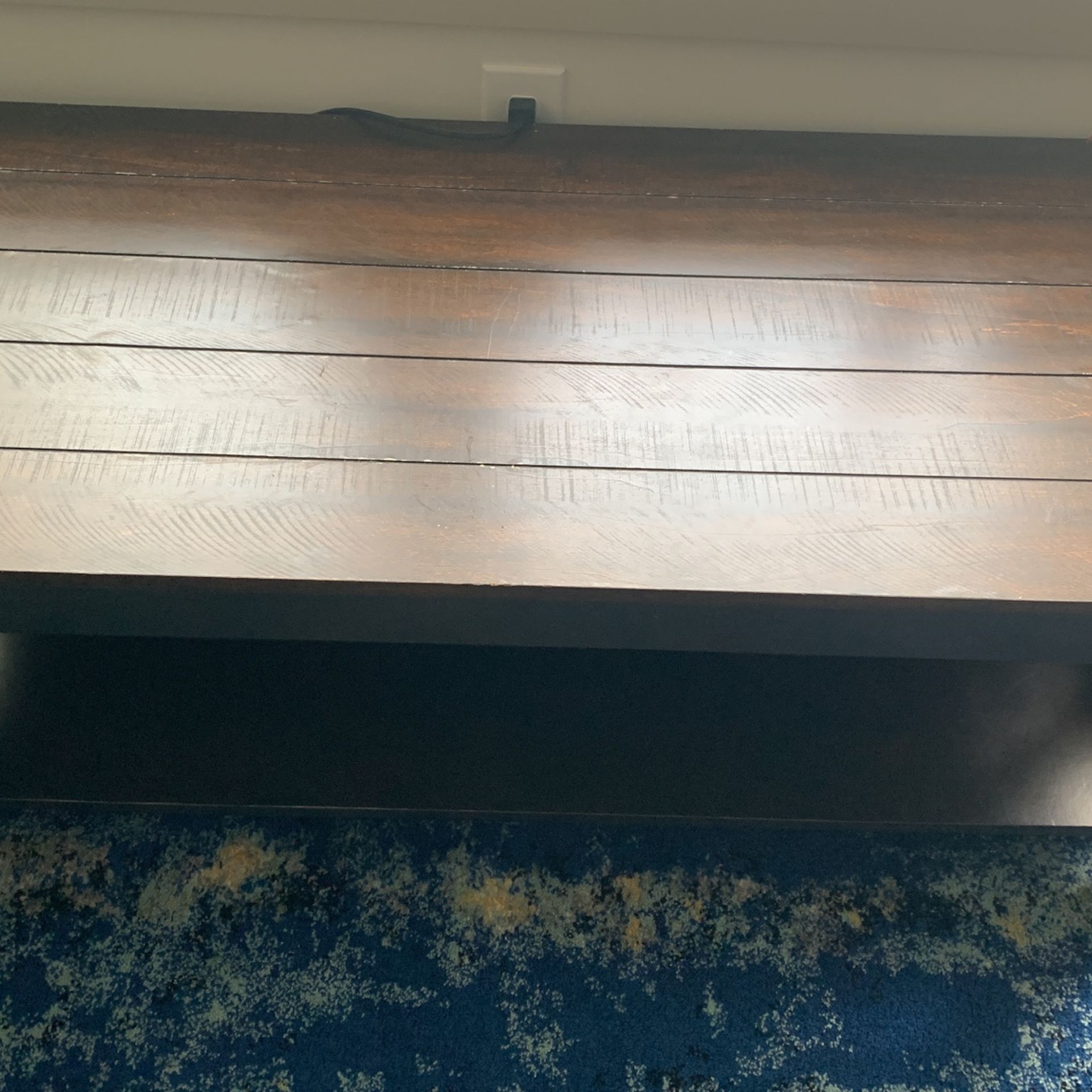 Sofa, Chair, Coffee Table, End Table, Console Table, Shoe Bench, Dresser(Price Negotiable), And Two Matching Nightstands, Pillow Covers and Blankets