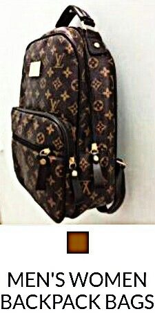 Men Women Backpack Back