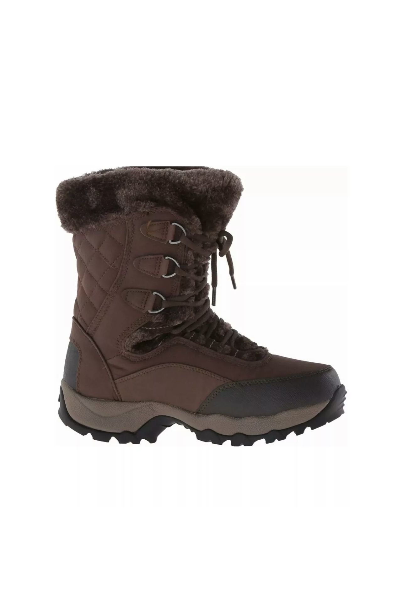 Hi-Tec Women's St Moritz Lite 200 I WP Snow Boot, Dark Chocolate/Taupe, 5 M US