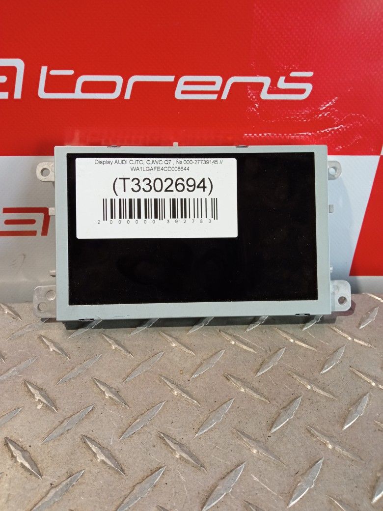 Display For 2012 Audi Q7 Stock 39145