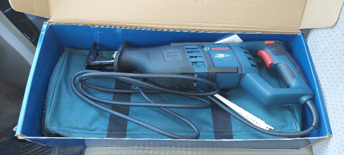 Worx. &. Bosch Multi Tool. Reciprocating Saw