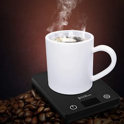 Coffee Mug Warmer, Cup Warmer for Desk, Electric Heating Plate with Auto Power Off, 3 Temperature Settings and LCD Display for Tea, Milk, Soup, Touch  Thumbnail