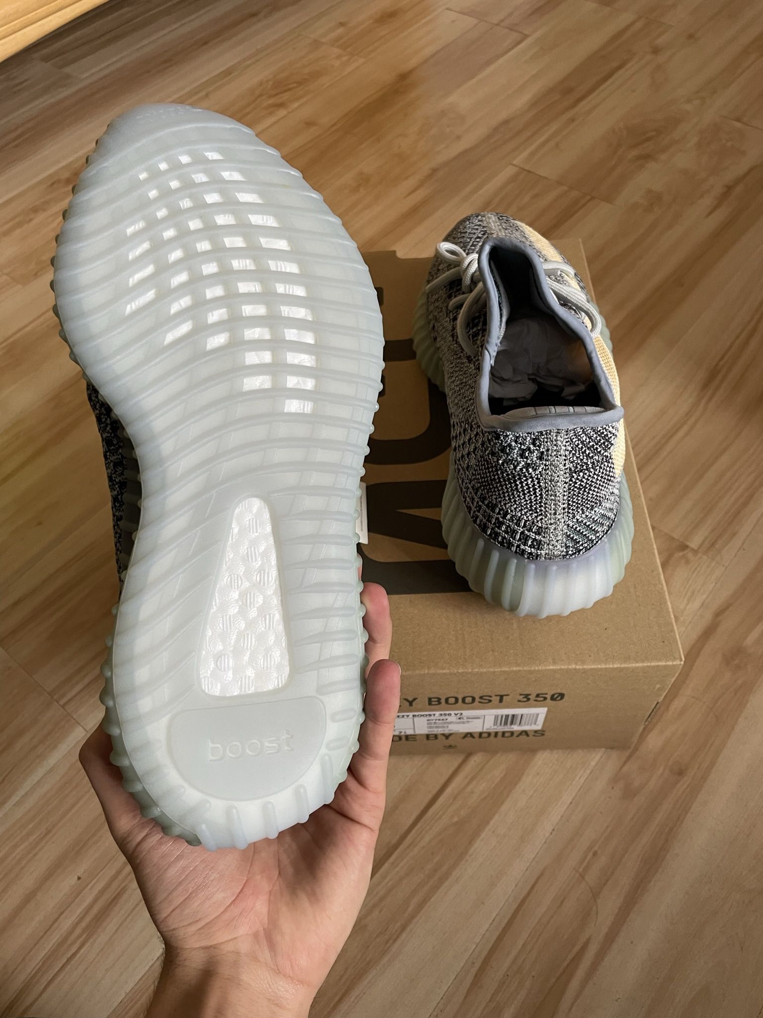 Adidas Yeezy Boost 350 V2 Ash Blue - Size 8
