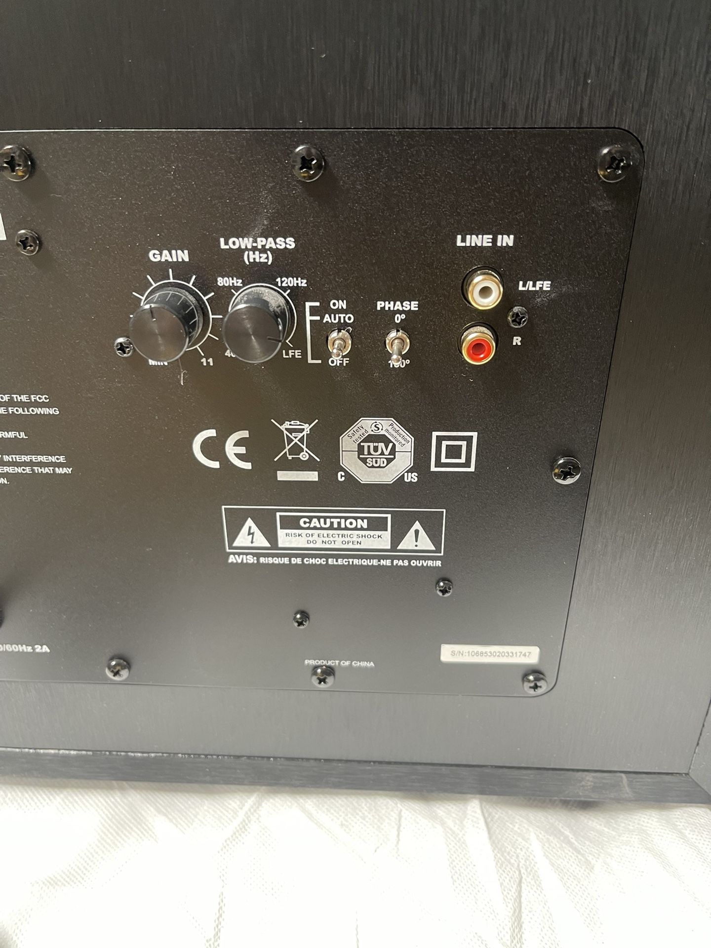 Klipsch R-125w Subwoofer 🔊