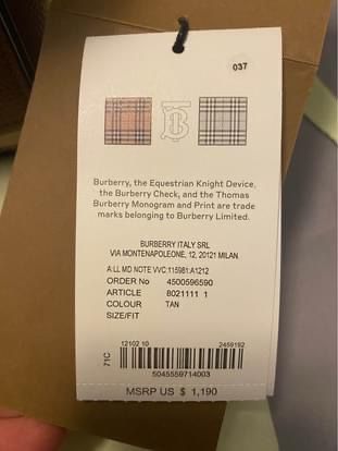 Burberry Leather and Vintage Note Crossbody