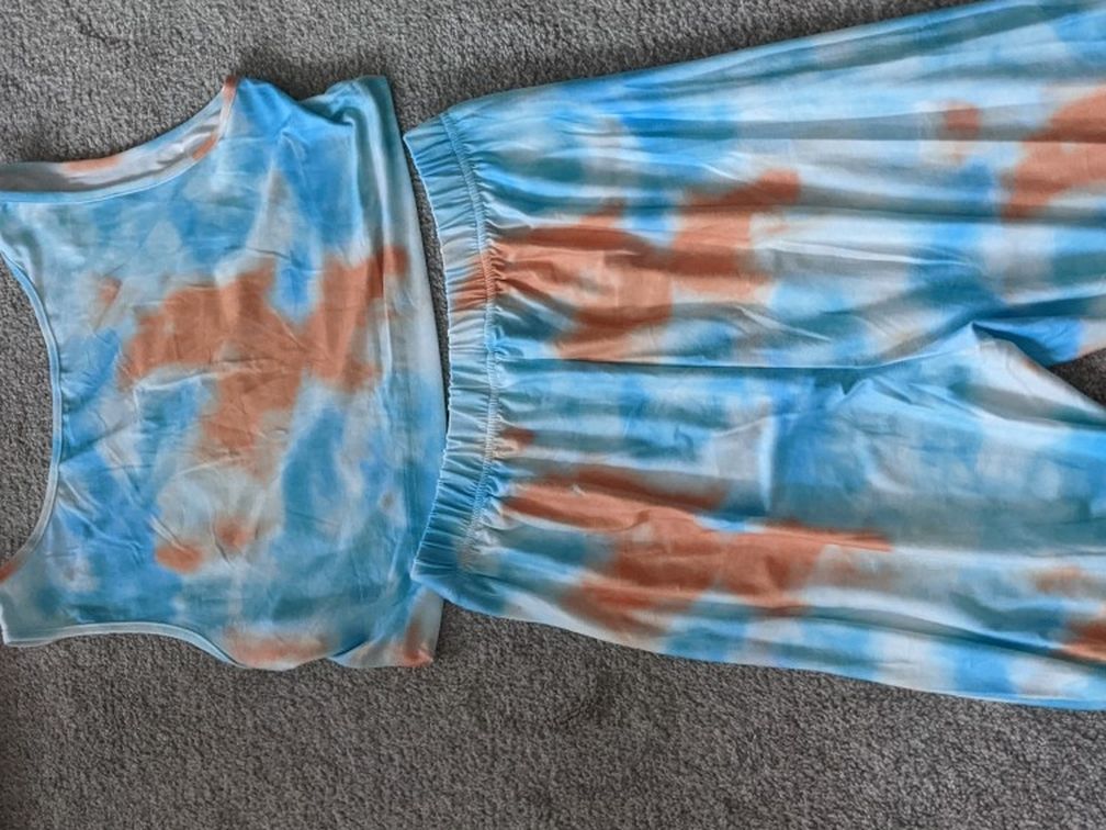 Tie Dye Matching Outfit In Size XL