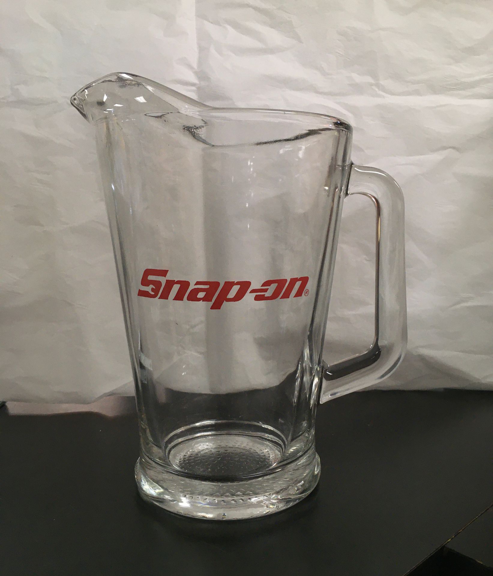 Snap-on glassware