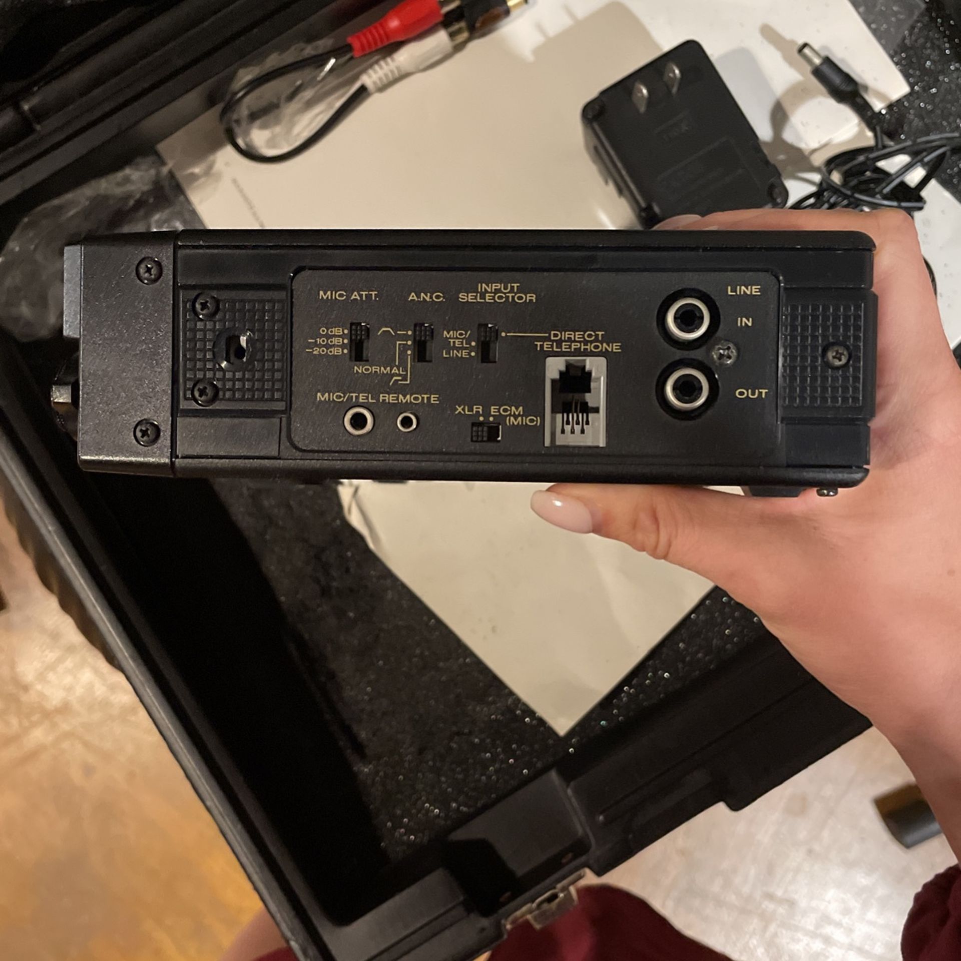 Marantz Portable Cassette Recorder Pmd222