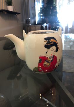 Asian tea kettle set Thumbnail