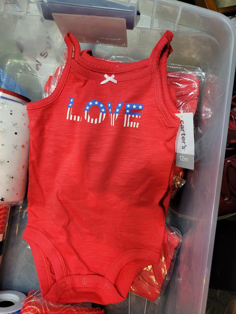 32 ITEMS! For 4th Of July Baby Stuff! 
