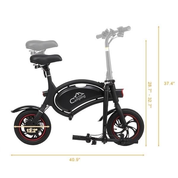 Folding Electric Bike, with 250W Motor and 6 Ah Lithium Battery