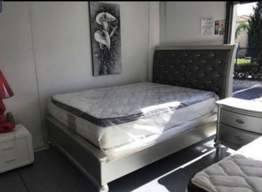 Delivery free new Mattress in the plastic available financial