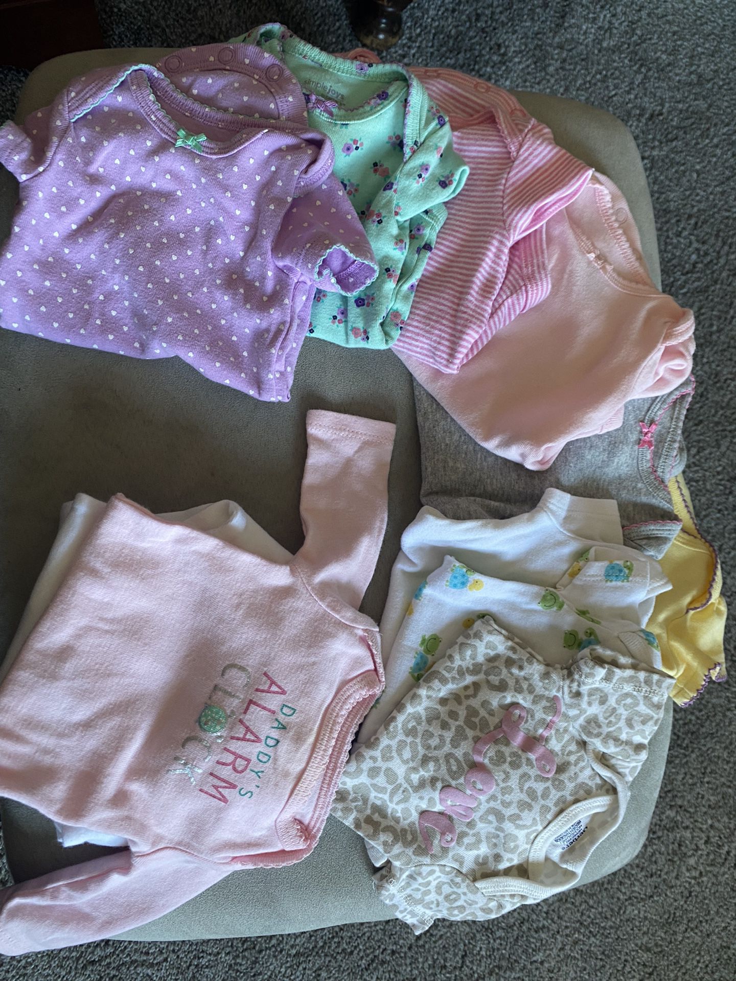 Newborn Outfits  Pajamas Onesies And Mittens And  Slippers 