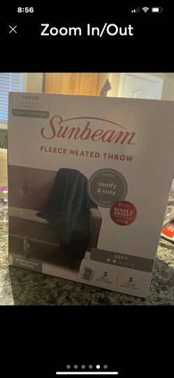 Sunbeam Fleece Electric Throw Thumbnail