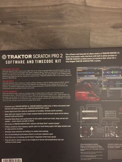 traktor scratch software & timecode kit