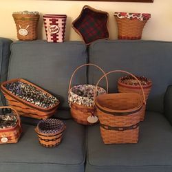 Longaberger basket collection Thumbnail