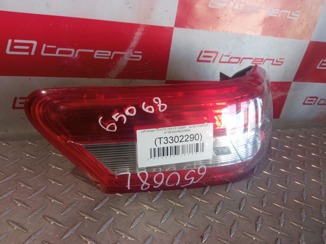 Left Taillight For 2011 Toyota Camry Stock 65068