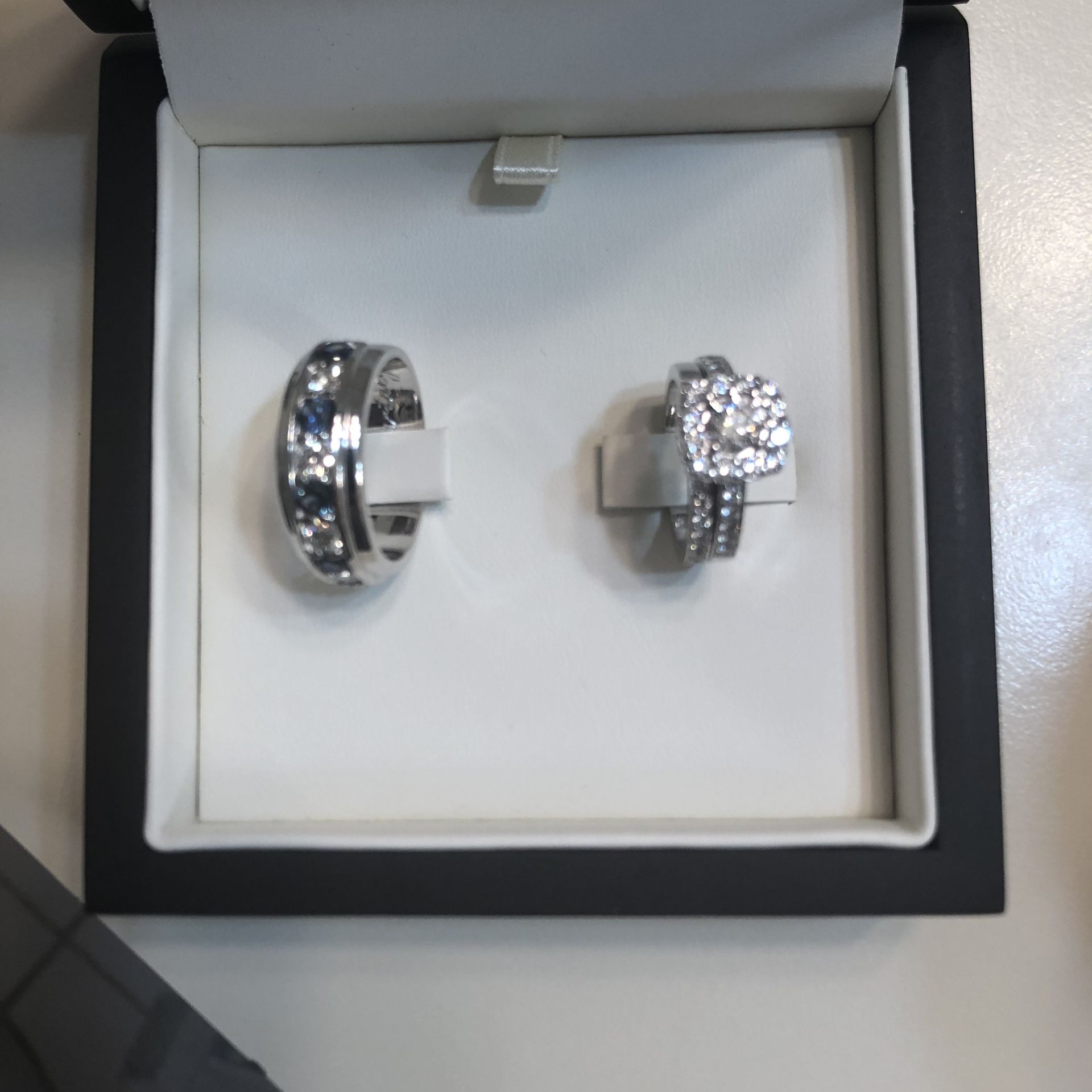 Australian Crafted Wedding Bands Set