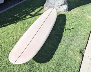 Single Fin 9'8 Surfboard Longboard Noserider Log Thumbnail