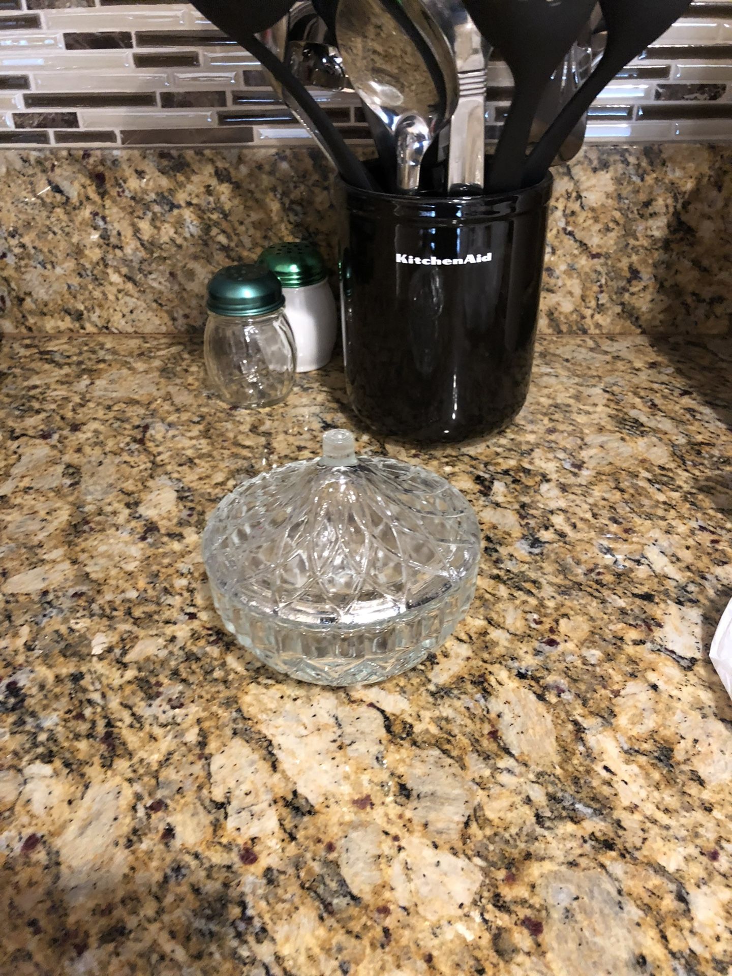 SMALL Glass Bowl