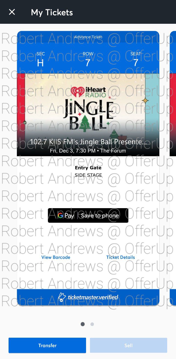 iHeart Radio's Jingle Ball Tickets (Inglewood, CA - The Forum)
