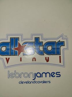 Lebron James Cleveland Cavaliers Figurine by Upper Deck All Star Vinyls Thumbnail