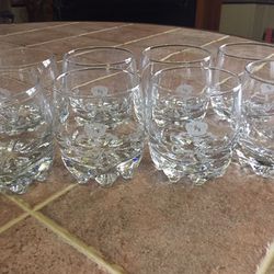 Set Of 8 Crown Royal Cocktail Glasses Thumbnail