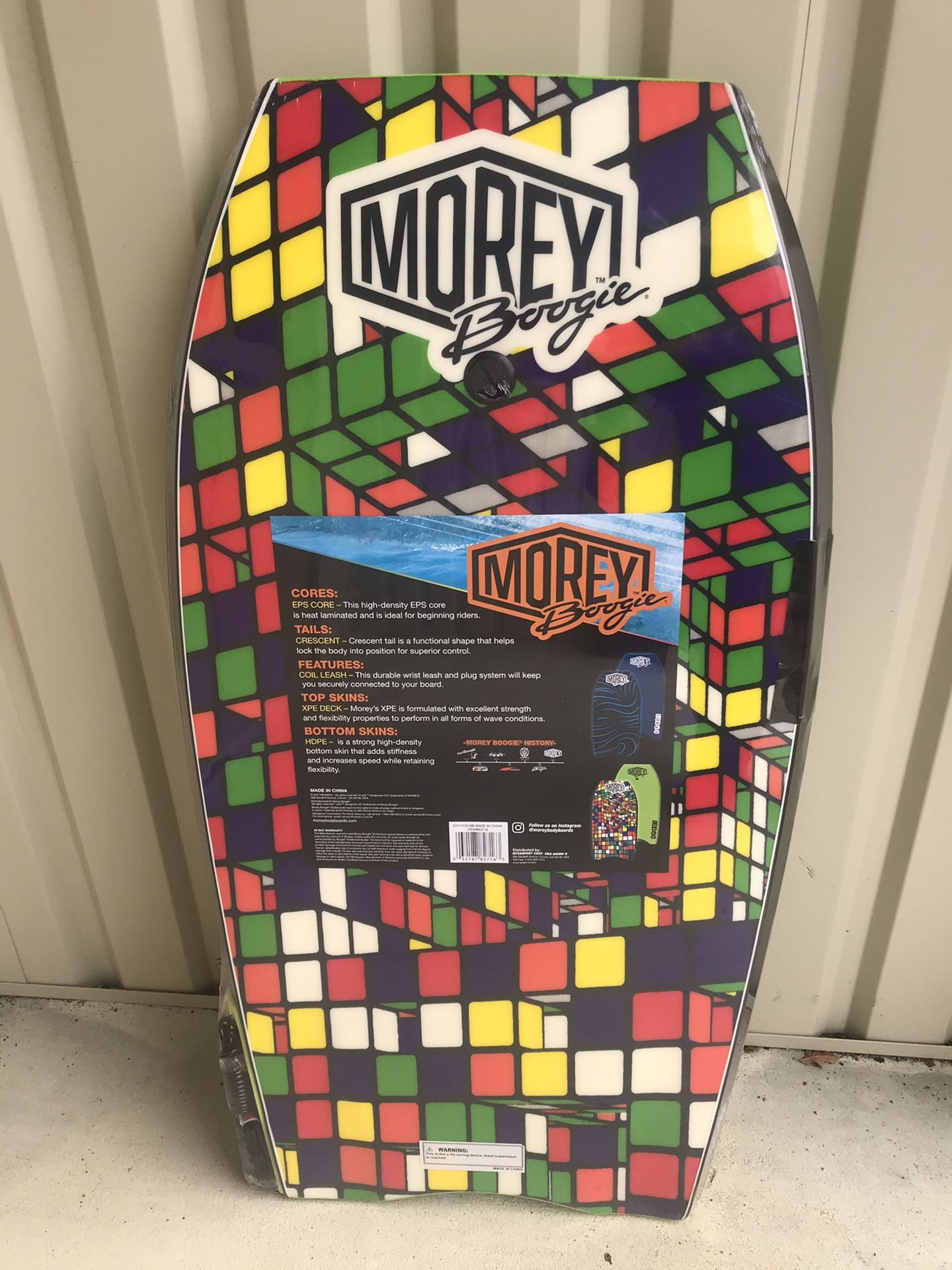 Morey Boogie Board Vapor 42.5. BRAND NEW