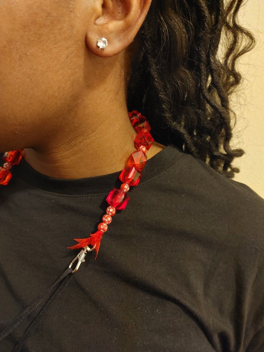 Mask Holder Necklace