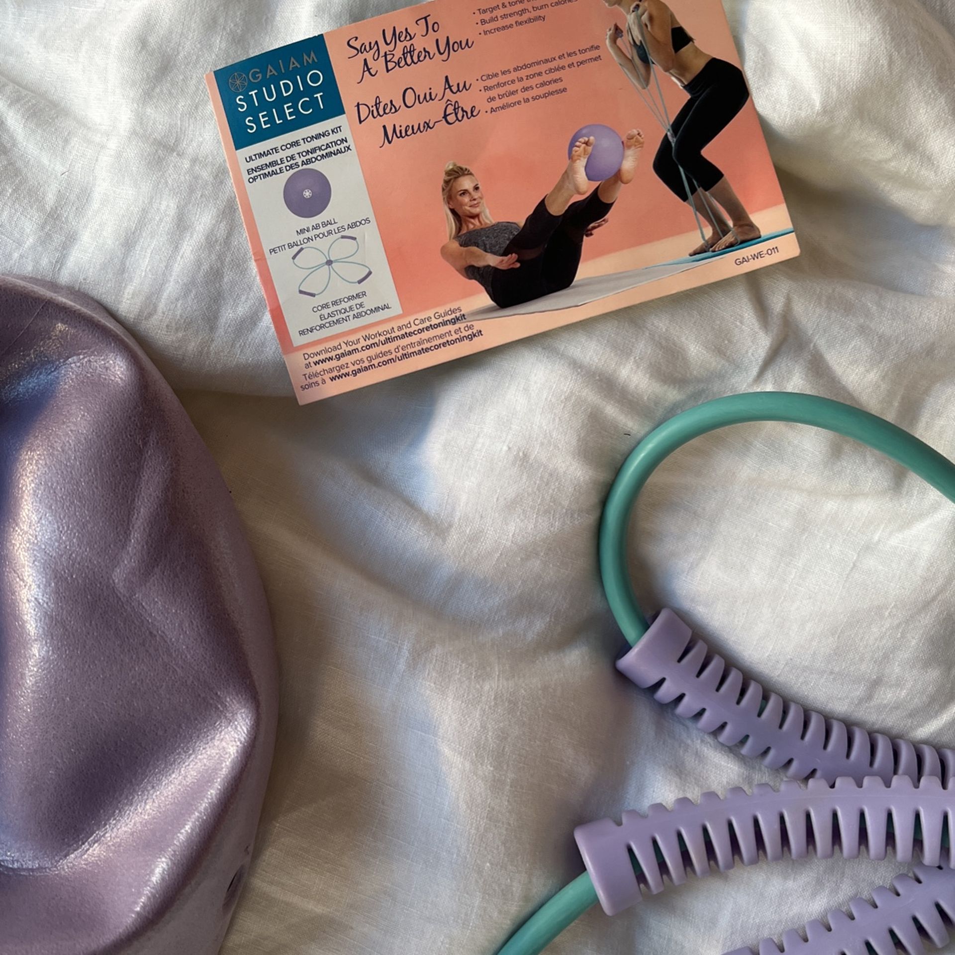 Gaiam Ultimate Core Toning Kit—brand new